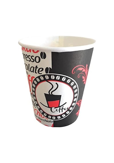 Excodi Cup - Aygün Cup 8 Oz Karton Bardak - 250 Ml - 160 Adet Kaliteli Otomat Bardağı, Sızdırmaz Kırmızı Genel