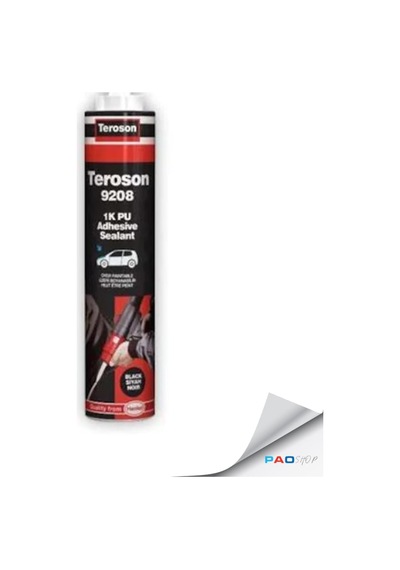 Teroson Pu 9208F 1K Pur Siyah Mastik 280 G/Ml Siyah