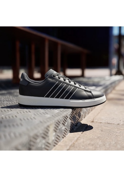 Adidas Grand Court 2.0 Erkek Spor Ayakkabı Js1739 Siyah