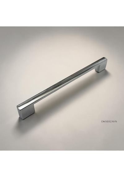 5 Adet Nergis Krom Dolap Kulpu 4 Delikli Çift Ölçülü Metal Mobilya Kulpu 96 128/160 192/224 256 Mm 96- Diğer