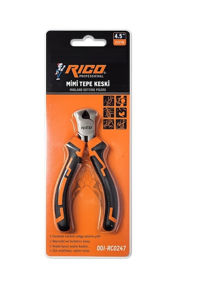 Rico Mini Pense Seti Kargaburun Yankeski Kerpeten 4 Parça 115m