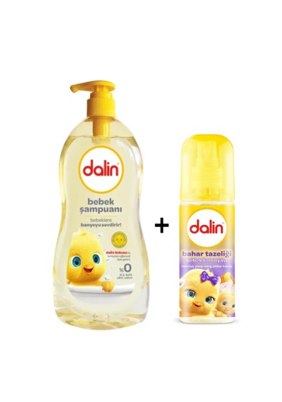 Dalin Bebek Şmpuanı 700 ML + Dalin Bahar Tazeliği Bebek Kolonyası set