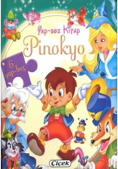 Yap-Boz Kitap Pinokyo- Çiçek Yayıncılık