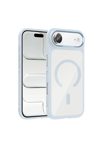 Nihcase Apple Uyumlu iPhone 17 Air Kılıf Tiko Metal Çerçeve Tasarım Manyetik Şarj Kapak