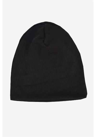 Luess Çocuk Unisex Fitilli Kışlık Bere Siyah