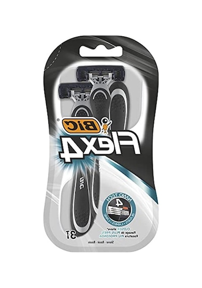 Bıc Flex 4 Erkek Tıraş Bıçağı 3'lü Blister 4 Bıçak , Birbirinden Bağımsız Hareket Edebilen 4 Bıçak, Oynar Başlık, Aloe Vera İle Zenginleştirilmiş Kayganlaştırıcı Jel Şerit