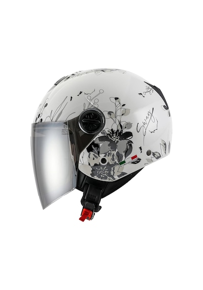 Sway Sw-715 İris Çenesiz Kask Beyaz