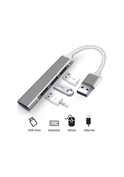 Usb 3.0 High Speed To 4 Port Usb 3.0 Çoklayıcı Hub Çevirici Adapt