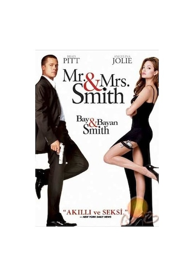Mr. & Mrs. Smith - Bay ve Bayan Smith - Tr/En Dvd