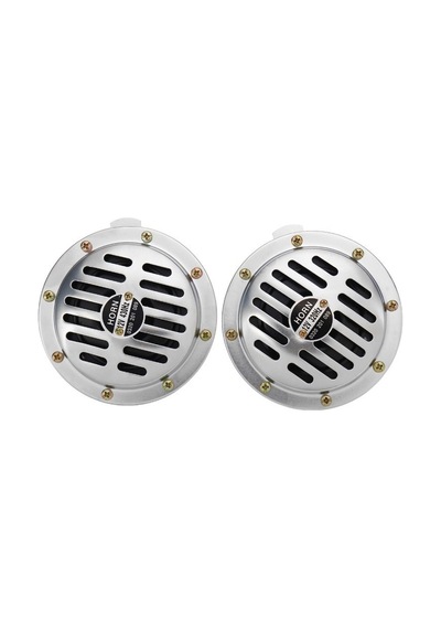 Hella Tip Tone Küçük Kafa Korna Seti 12 Volt Krom 2 Adet