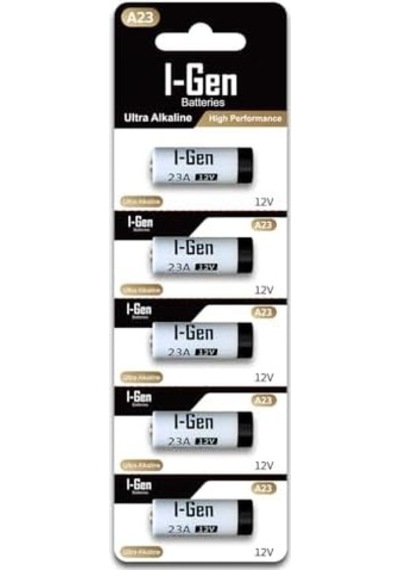 23a Pil 5'li Paket 12v Mn21 A23 / 23a / V23ga / Lrv08 / 8lr932