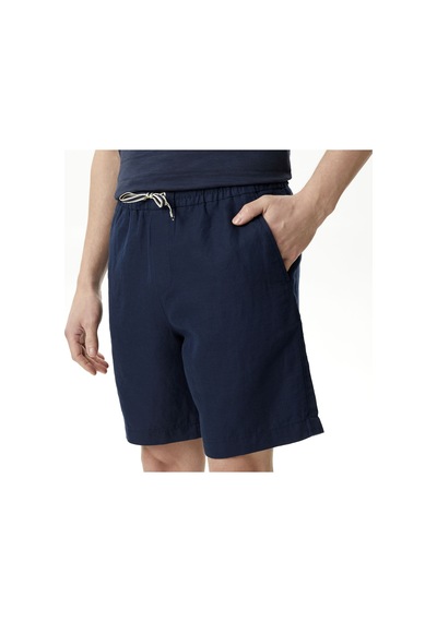Nautica Nautıca Erkek Lacivert Classıc Fıt Bermuda Düz B45106t Lacivert