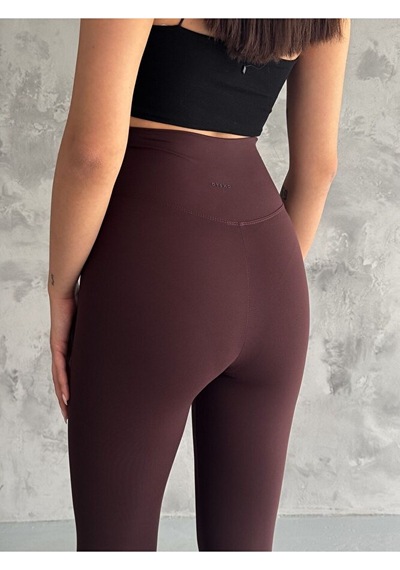 Nolya Moda Yüksek Bel Şardonlu Kışlık İç Göstermez Belize Tayt Kahverengi Nolya Moda Yüksek Bel Şardonlu Kışlık İç Göstermez Belize Tayt Kahverengi