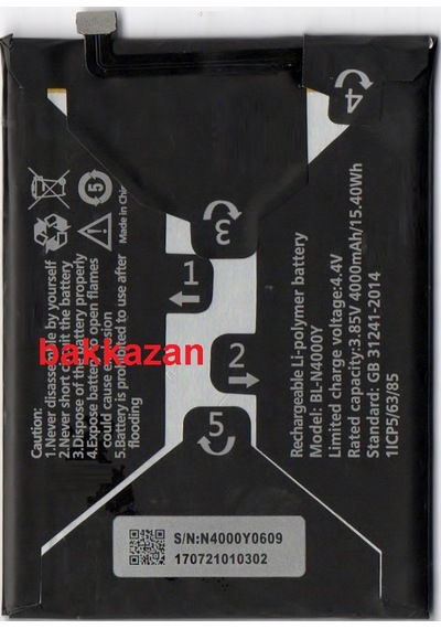 Casper Vıa Gn-P2 Batarya Pil Bl N4000Y