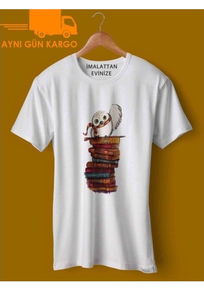 Harry Potter Edwiges Baskılı Tişört Tshirt Ücretsiz Kargo