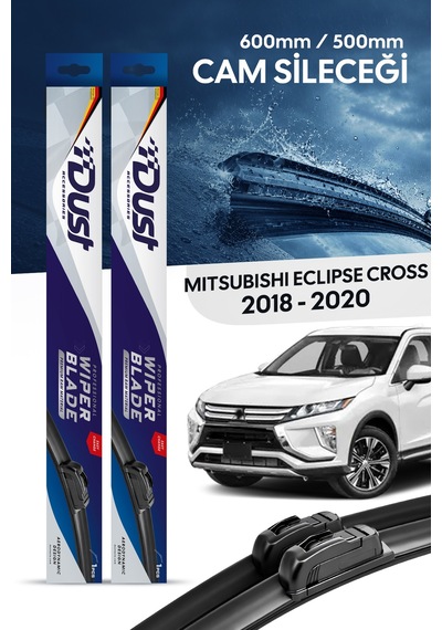Mitsubishi Eclipse Cross Silecek Takımı 2018-2020 Uyumlu 600mm/500mm