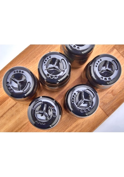 Jasper Jpr-00101 245 Ml Black 6 Adet Cam Baharatlık Biberlik