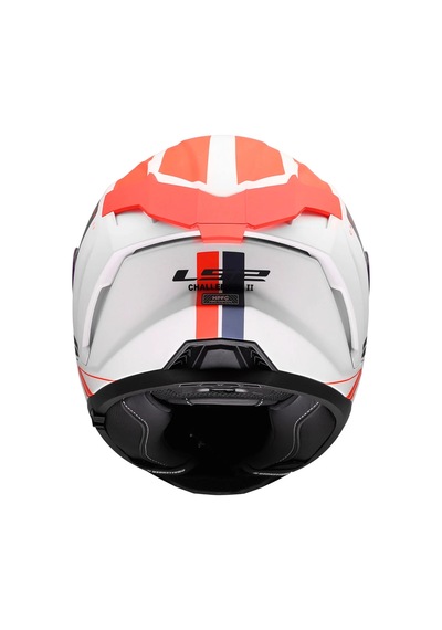 Ls2 Challenger 2 Titan Kapalı Kask Beyaz - Mavi - Kırmızı