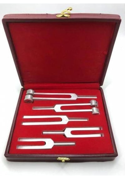 Medikaltec 5'li Diapozon Set, Frekans 128, 256, 512, 1024 Ve 2048 Diyapozon Set