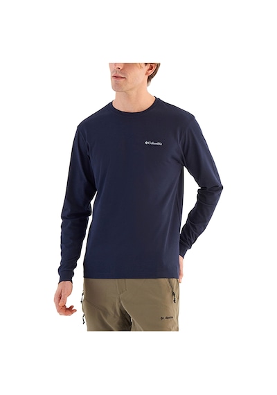 Columbia Erkek Uzun Kollu T-shirt Lacivert