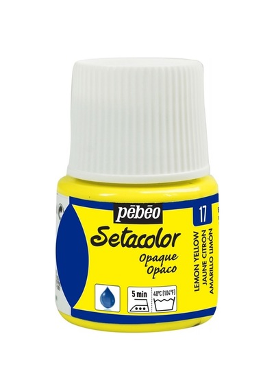 Pebeo Setacolor Opak Kumaş Boyası 17 Lemon Yellow