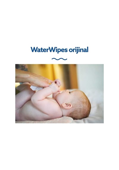 Waterwipes Yeni Doğal Biodegradable Baby (5X60 - 300 Yaprak) Wipes
