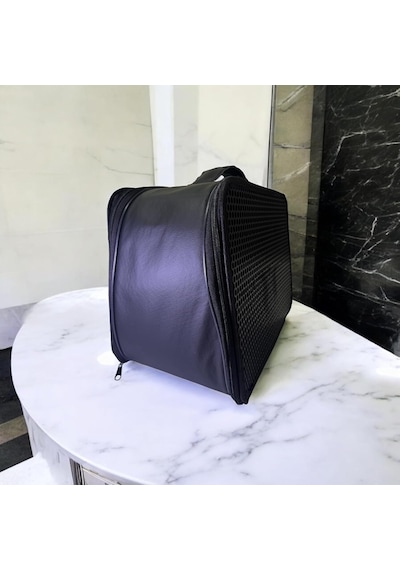 Tr Cemgizay Kabin Boy Kedi Ve Köpek Taşıma Çantası Uçak Onaylı 40x30x23cm Hava Delikli