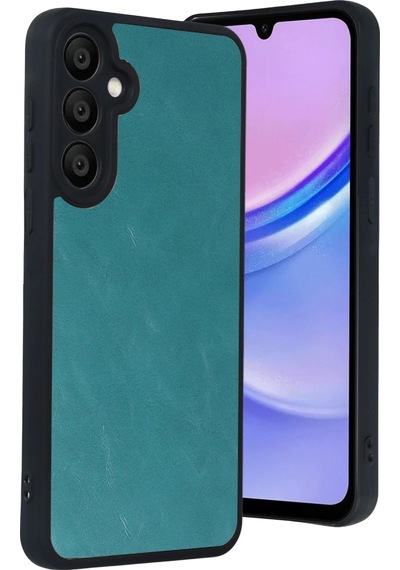 Samsung Galaxy A57 5g Aras Deri Kapak - Açık Yeşil