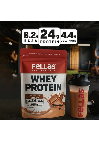 Performance Çikolata Aromalı Whey Protein 175g 4 Paketi Ahududu