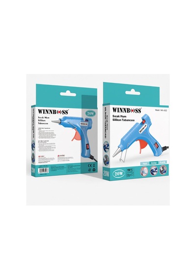 20w Sıcak Silikon Tabancası - Küçük Boy - 7.5 Mm Mum Silikon Uyumlu