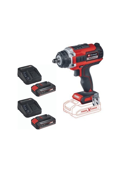 Einhell Impaxxo 4510070 Akülü Somun Sökme Makinesi + 2x2.5AH Akü Seti