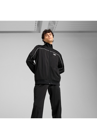 Puma Piping Erkek Siyah Eşofman Takımı 684852-01 Siyah