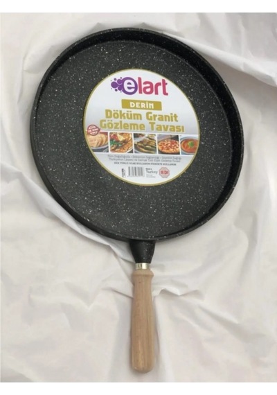 Elart Döküm Derin Gözleme Tavası-36 Cm