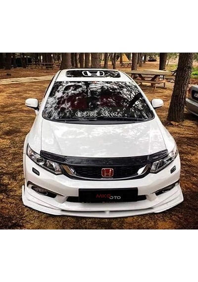 Honda Civic Fb7 2012-2015 Ön Kaput Koruyucu Rüzgarlığı Piano Honda Civic Fb7 2012-2015 Ön Kaput Koruyucu Rüzgarlığı Piano