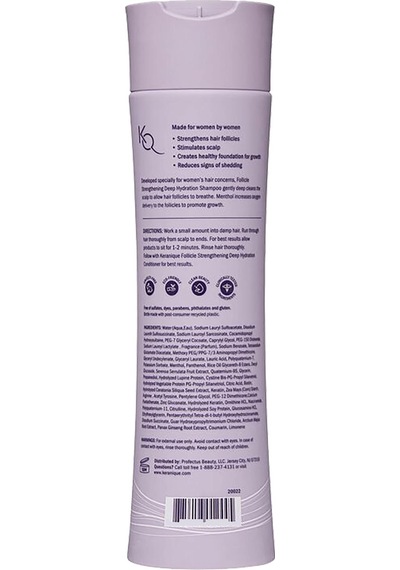 Keranique Deep Hydration Follicle Strengthening Şampuan 355ml