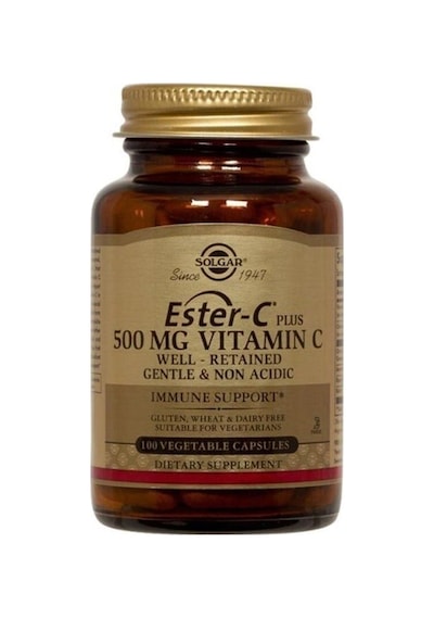 Solgar Ester-c Plus 500mg Vitamin C 100 Kapsül