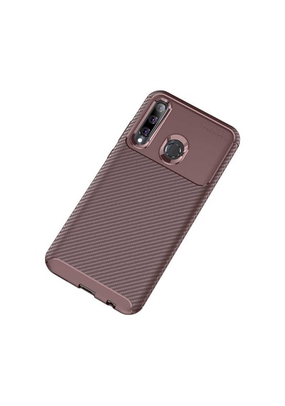 Huawei Honor 20 Lite Kilif Silikon Esnek Karbon Görünümlü Negro 404019901