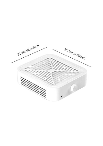 120w Tek Fanlı Güçlü Manikür Tırnak Toz Toplayıcı Yatay Wl007