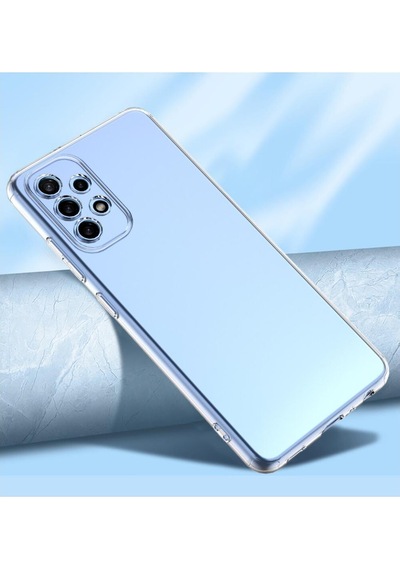 Samsung Galaxy A53 Uyumlu Kamera Korumalı 3D Şeffaf Silikon Kılıf 552932472