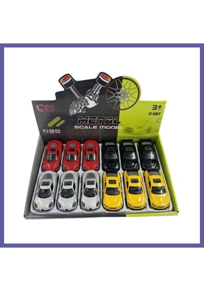 Bezos Km-36231c-1-2-3-4 Çek Bırak 1 36 Metal Araba Nıda