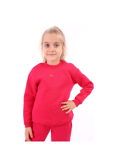 Toontoy Kız Çocuk Relax Fit Bisiklet Yaka Hafif Düşük Omuz Nakış Baskılı Sweatshirt - 3 İplik Şardonlu Fuşya Toontoy Kız Çocuk Relax Fit Bisiklet Yaka Hafif Düşük Omuz Nakış Baskılı Sweatshirt - 3 İplik Şardonlu Fuşya