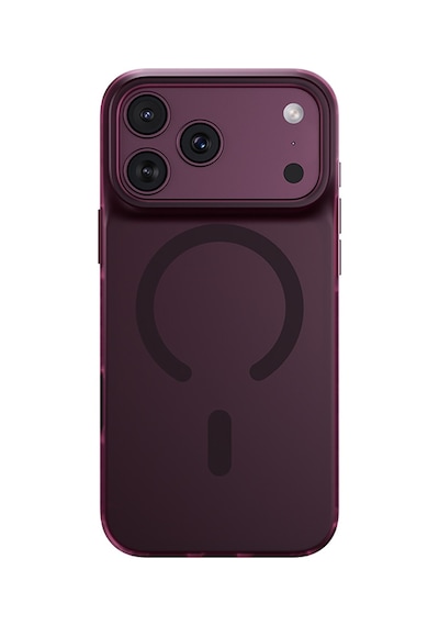 Apple Uyumlu iPhone 17 Pro Max Uyumlu Kılıf M-safe Şarj Özellikli Benks C-magnet Lucid Armorpro Kapak Bordo