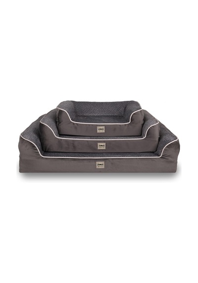 Ayrex Jungolica Sezar Kedi Ve Köpek Yatağı Antrasit 55x75 Cm, Ortopedik Visco,%100 Su Geçirmez Alez, Çıkarılabili