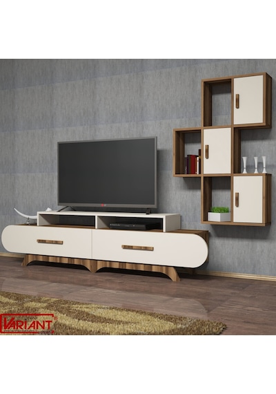 Variant Flora Duvar Raflı Tv Ünitesi (210589042)