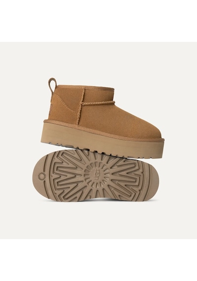 Chestnut Taba Bot Kız Çocuk 1157791k Ugg K Classıc Ultra Mını Platform Chestnut Taba
