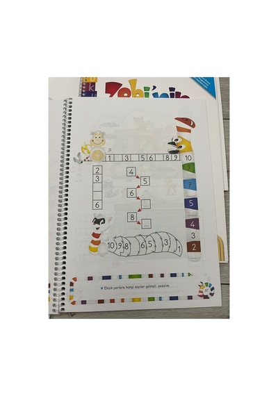 4-6 Yaş Zebinin Dünyası Okul Öncesi Eğitim Seti 9 Kitap 480 Sayfa - Meb Uyumlu