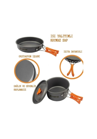 Kamptek Kamp Ocağı Ve Portatif Yemek Pişirme Seti - 4 Parça Kamp Seti Tencere, Tava, Çaydanlık/demlik, Taşınabilir Ocak Kırmızı Kamptek Kamp Ocağı Ve Portatif Yemek Pişirme Seti - 4 Parça Kamp Seti Tencere, Tava, Çaydanlık/demlik, Taşınabilir Ocak Kırmızı