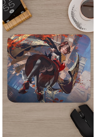 Chiori Genshin Impact Anime Gacha V5 - 22x18 Gaming Mouse Pad Fare Altlığı
