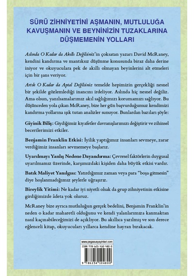 Artık O Kadar Da Ap Tal Değilsiniz David Mcraney