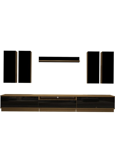 Decoraktiv Trendstyle 8ds Mdf Tv Ünitesi Tv Sehpası Pera - Siyah